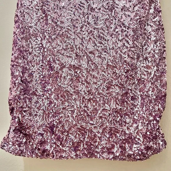 Alice + Olivia Sequin Keyhole Dress, Size M - Picture 15 of 16